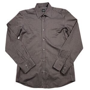 Boss Hugo Boss Regular Fit Stripe Button Down Shirt Size Small